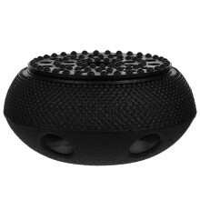Black Cast Iron Teapot Warmer for Home Use Retro Design Easy to Carry Small Size