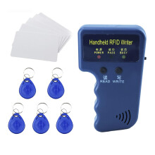 RFID-läsare/skrivare Handhållen 125KHz RFID-skrivare Kopiator Smart ID-kortduplikator Används för T5577 eller EM4305