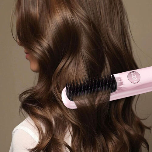 Numoya Go Brush Pro2025 – Φορητή επαναφορτιζόμενη βούρτσα ισιώματος μαλλιών, συμβατή με το 2