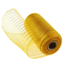 1 st nätbrett dekorationsband av polyeten, dekorativt nätband, omslagsband för dörrkransdekoration, gör-det-själv-pyssel, 25 cm x 25 meter