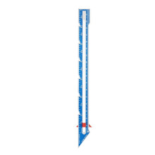 Sewing Gauge Metal Fabric Quilting Ruler Hem Measuring Gauge Sewing Measuring Tool for Fabric Knitting Sewing Hemming