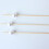 100 brochettes en bois nacrées de 12 cm 4