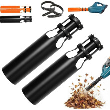 Extensión de boquilla turbo para soplador de hojas – Compatible con sopladores de hojas, 2 unidades, duplica el flujo de aire y la potencia.
