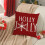 Weihnachtswichtelkissen rot 45 cm 1