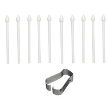 Replacement Pencil Tips for Tab S24U/S23U/Note 10/20 Pen Nibs with Removal Tweezer Refill Set Tablets Accessories