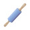 Rolo de silicone com cabo de madeira, 23 cm 1