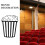 Σιδερένια πινακίδα τοίχου κινηματογράφου Popcorn για διακόσμηση βραδιάς 2