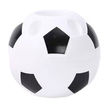 Fußballförmiger Stiftehalter – Kreativer Schreibtisch-Organizer für Büro, Studentenwohnheim und Klassenzimmer, geeignet für Stifte/Marker,