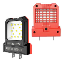 High-Brightness Portable LED Floodlight, Battery-Powered, Compatible with All Power Tools