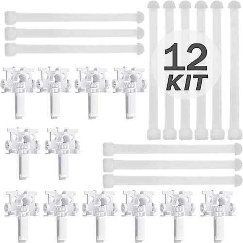 Kit de réparation en plastique pour stores verticaux