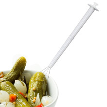 Pinzas para alimentos en liquidación por menos de $5, herramienta de pinzas de acero inoxidable para frascos | | Para el frasco | Tenedor para