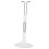Support pour poupée réglable en métal blanc avec base stable 4
