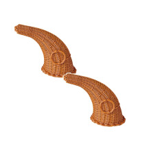 Corbeille d'automne en forme de corne d'abondance – Centre de table « Corne d'abondance » pour Thanksgiving, décoration artisanale sur le thème