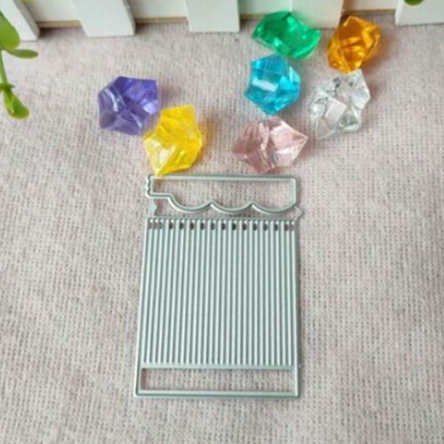 Metaalreliëf snijmal 7x5cm koolstofstaal 1
