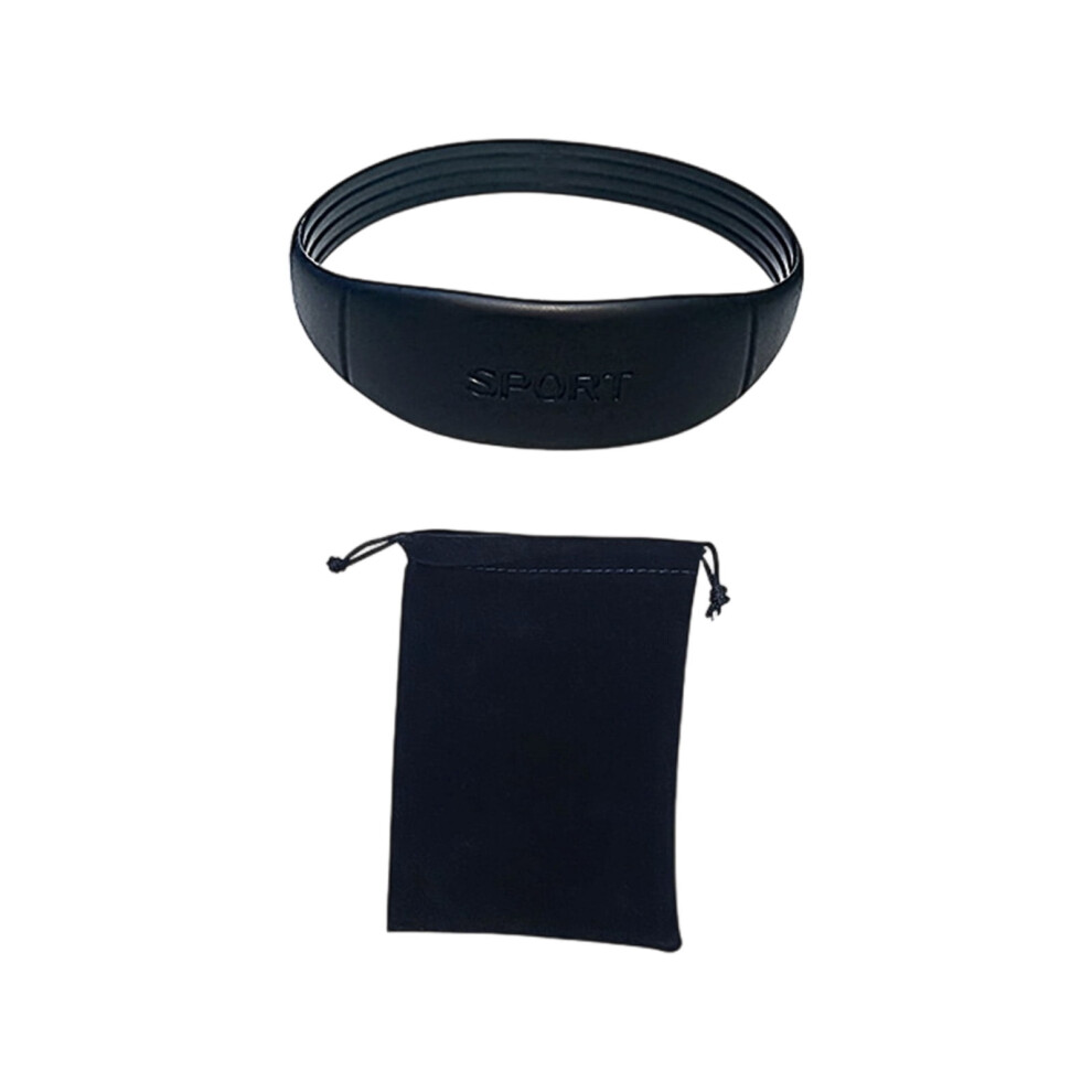 Adjustable Silicone Patella Tendon Strap, Knee Supports for Running Basketball Football