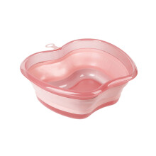 Wash Basin Large Washing Tub Fit for Face Foot Laundry Basket Portable Foldable with Hole Saving Space