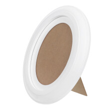 Cadre photo ovale en bois pour adultes (1 pièce)