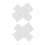 White Plastic Quilting Templates for Cross, Patchwork, Sewing, and Crafting Projects 6