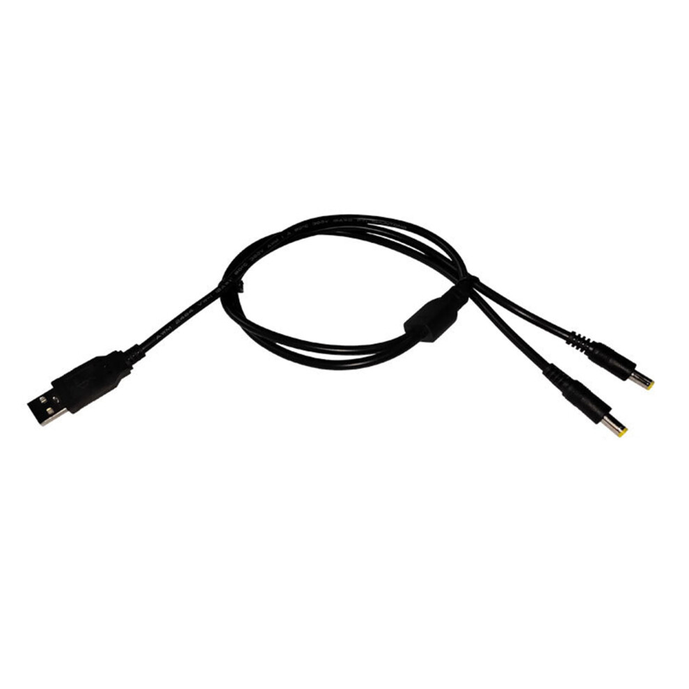Usb Male To 5.5X2.5mm 5V Power Plug Connector Charging Cable For 5V Monitors Cameras Led Router Cooling Fan Light 9405492036970