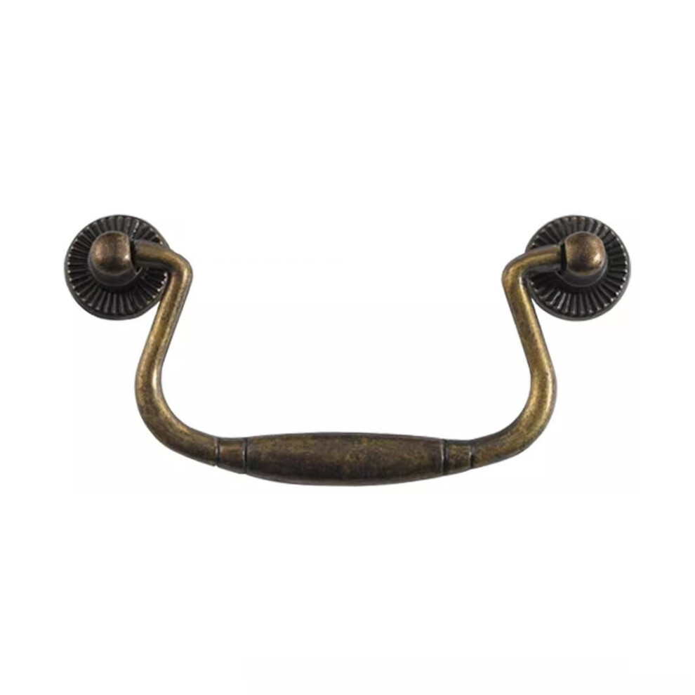 Vintage Zinc Alloy Handles For Cabinets Hole Center 3 Inch Vintage Drawer Pulls Dresser Handles 9071309915778