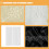 White Plastic Quilting Templates for Cross, Patchwork, Sewing, and Crafting Projects 7