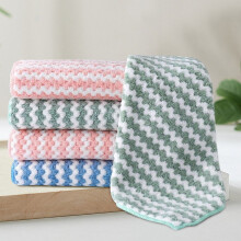 Lingettes de cuisine en microfibre en liquidation < 5 $ – 10 pièces, double face velours corail et charbon de bambou, chiffons antiadhésifs pour