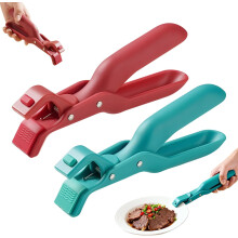 Clește de prindere pentru plită – Suport pentru boluri, vase și farfurii, compatibil cu friteuza cu aer, aburitorul, cuptorul cu microunde