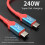 Καλώδιο USB-C σε USB-C40Gbps240W8K@60Hz 8