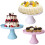 Suporte de plástico rosa para cupcakes – 33 x 20 cm 3