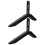 Support TV en fer noir pour table, 26,5 x 14,8 cm 1