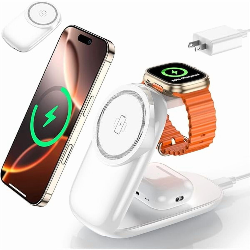 Magnetic Wireless Charger For Iphone Apple Watch Airpods 971050141398