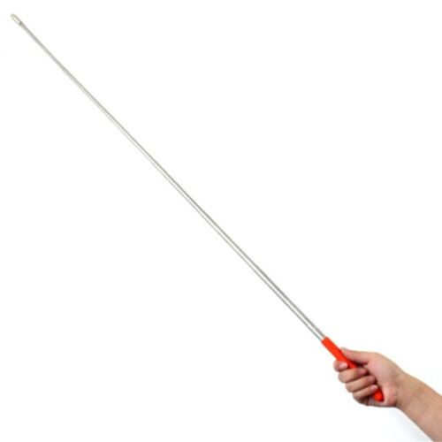Retractable Pointer Stick for Classroom Hand Pointer Orange 1Pack Back to School 1