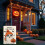Σημαία Κήπου με Φαντάσματα για το Halloween 12x18", Κάθετη Διακόσμηση Εξωτερικού Χώρου 4