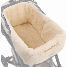 Winter Pet Stroller Cushion with Magnetic Fixing – Soft Liner for Dogs & Cats, Compatible with Most Strollers