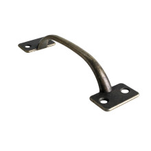Poignée de tirage vintage en bronze, 115 mm, alliage de zinc