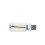 Διαφανής λάμπα LED RGB, τροφοδοτούμενο από USB, ρυθμιζόμενο νυχτερινό φως σε μίνι 2