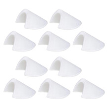5 Pairs Shoulder Pad Breathable Sponge Pad Reusable Sewing Shoulder Pad for Women Men Suit Clothing Coat