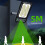 Refletor solar para exterior, à prova d'água, com sensor de movimento, 3 4
