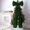 Rosa Samt-Weihnachtsbaumspitze mit Schleife – 50 cm breit, 1,8 m 5