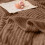 Fleece Twin Blanket 60x80 Inch Super Plush Soft Coffee 5