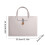 A4 PU Leather Envelope Case with Hand Strap & Pocket – Gray, Compatible with Tablets & Documents 3
