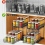 2-Tier Pull-Out Spice Rack, Height-Adjustable & Ultra-Smooth, Fits Inside Cabinets (7.5"x10.5"x9.5") 6