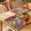 Tischsets mit Schmetterlingsmuster, 4er-Set, 13 x 19 Zoll 4