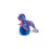 Action figure stampata in 3D blu (1 pezzo) 5