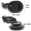 2PCS Plastic Recliner Release Pull Handles, Oval, Black, Compatible with 3mm & 6mm Cables 3