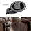 2PCS Plastic Recliner Release Pull Handles, Oval, Black, Compatible with 3mm & 6mm Cables 4