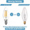 Ampoule LED à filament E14 4W 3000K forme torpille (lot de 6) 5