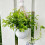 Vase hydroponique créatif, blanc, design mural, 11*9,5*23cm. 2