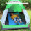 Foldable Sleeping Pad, Lightweight Egg Crate Foam Pad 2cm Thickness Environment Friendly For Outdoor Picnics 2