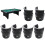 6Pcs Player Billiards Basket Pool Table Storage Pocket Billiard Pool Table Pockets Pool Table Accessories 8